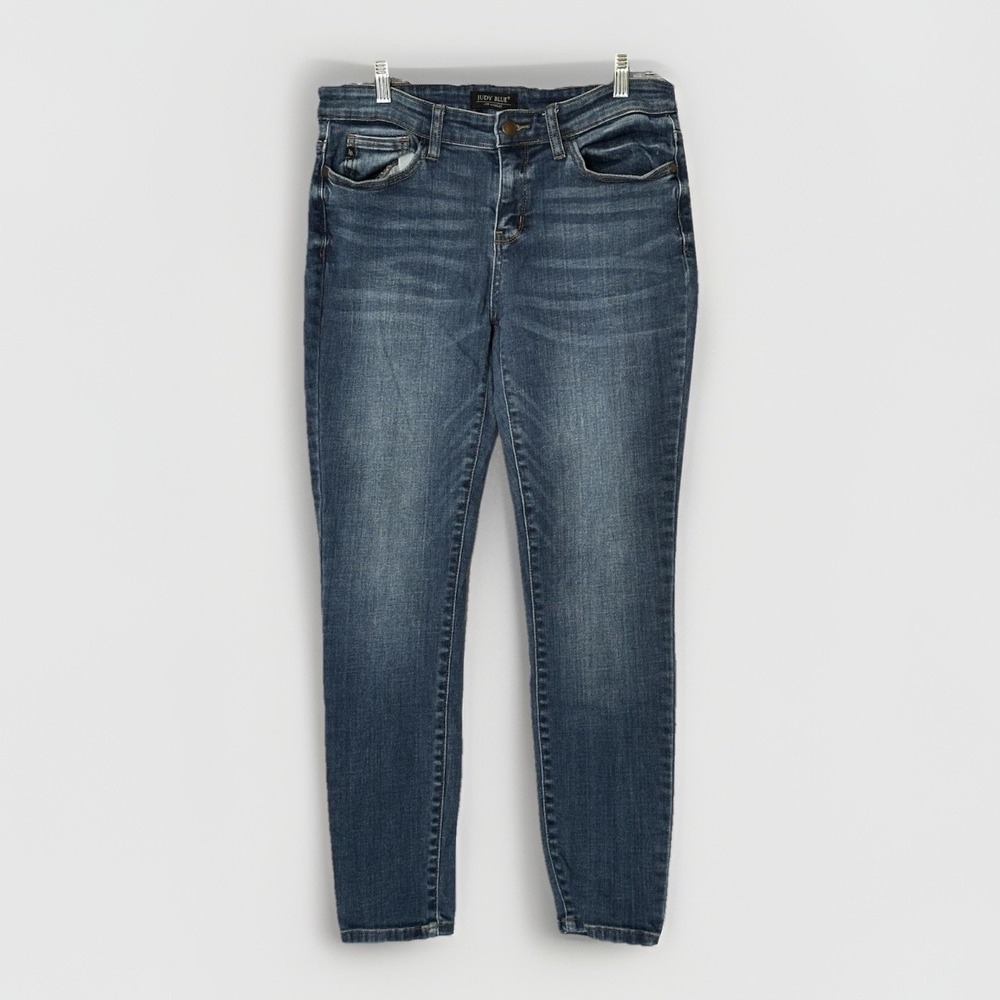 Judy Blue Bristol MidRise Skinny Fit Jeans Womens 13/31 Casual Comfort JB82106MD